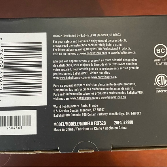 BaBylissPRO Black and Gold Foil Shaver - Picture 8 of 9